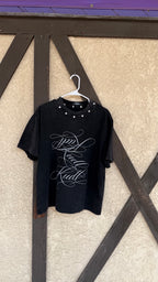 Noir Studded Tee