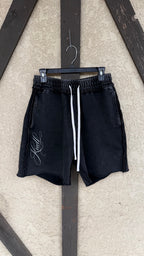 Noir Washed Shorts